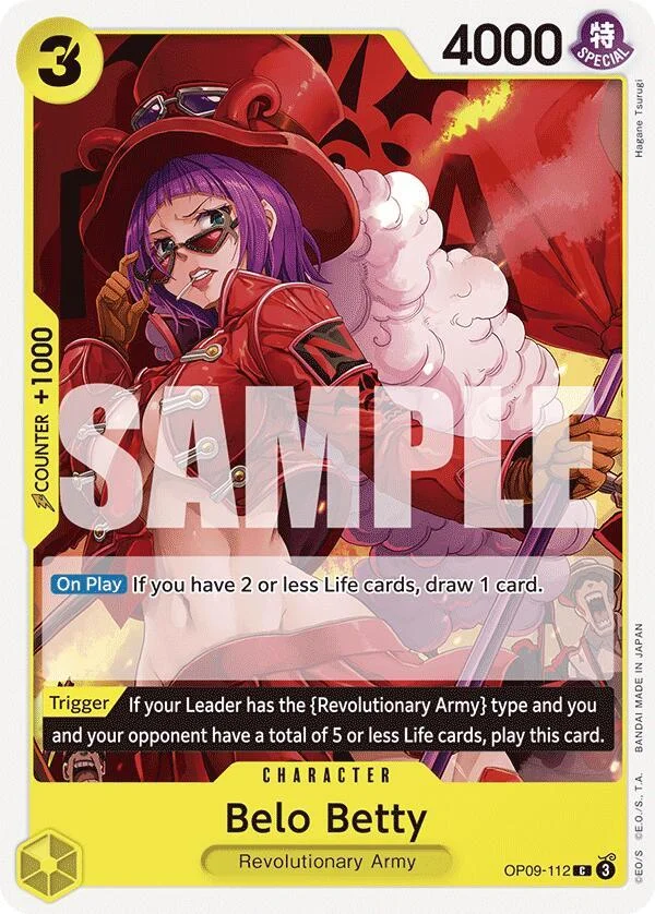 Belo Betty, Emperors in the New World OP09-112