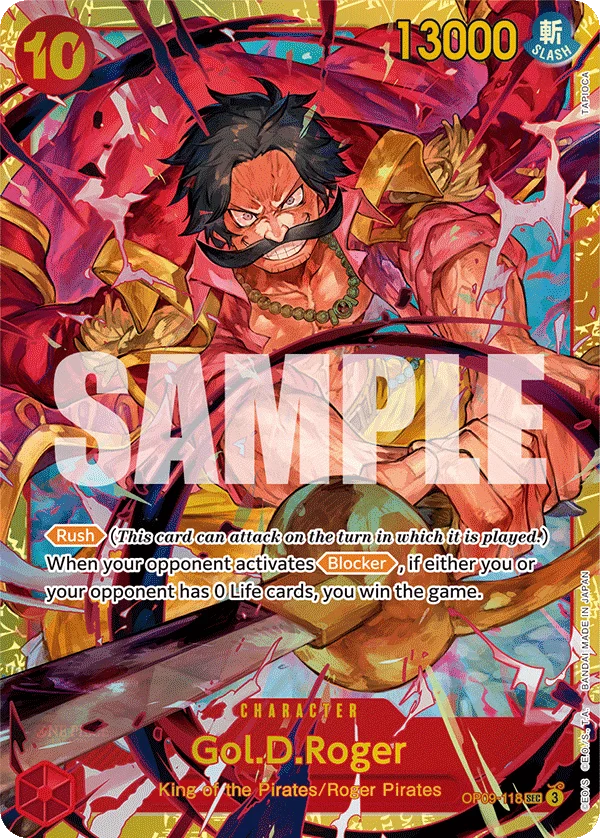 Gol.D.Roger, Emperors in the New World OP09-118