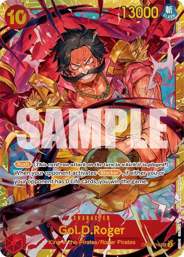 Gol.D.Roger, Emperors in the New World OP09-118