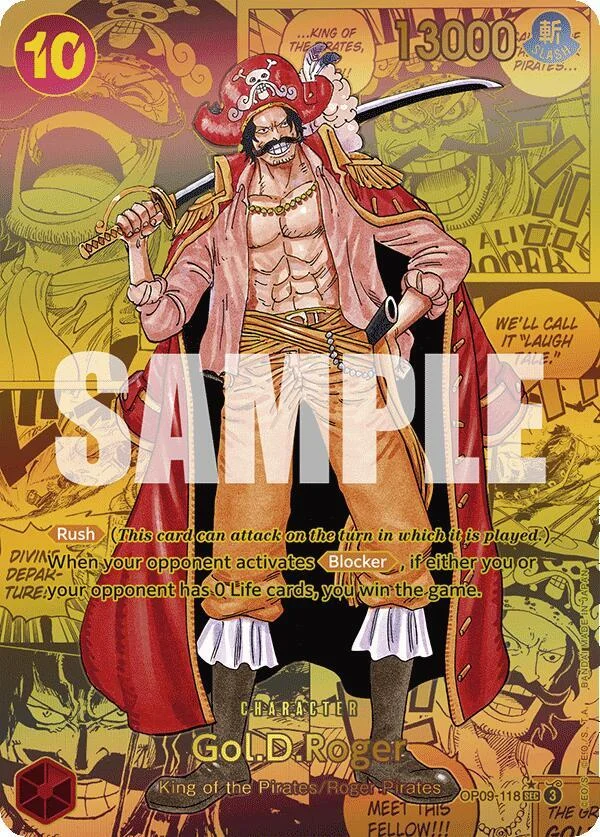 Gol.D.Roger, Emperors in the New World OP09-118