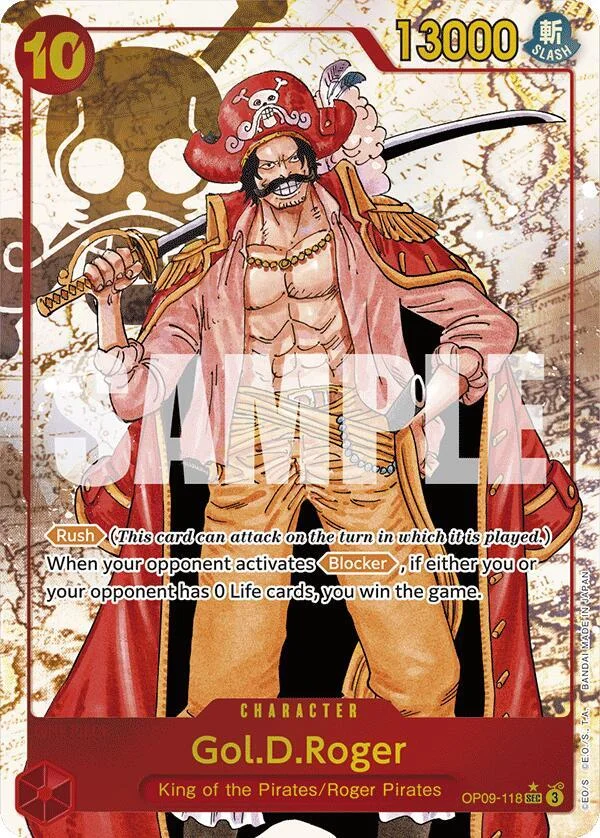 Gol.D.Roger, Emperors in the New World OP09-118