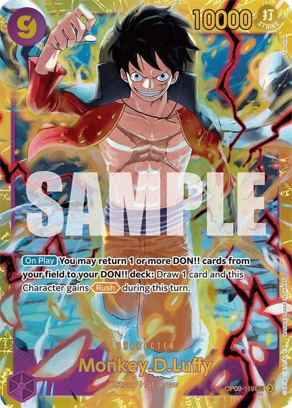 Monkey.D.Luffy, Emperors in the New World OP09-119