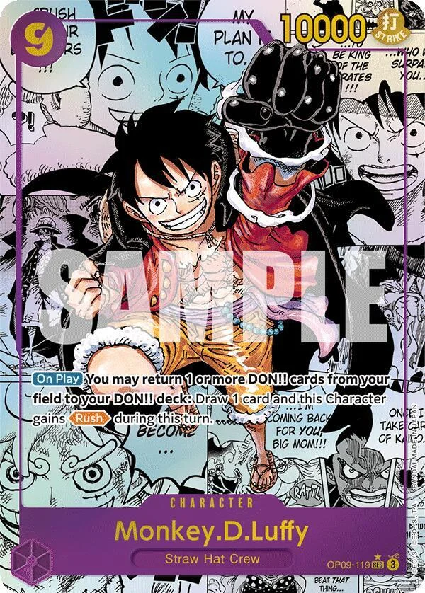 Monkey.D.Luffy, Emperors in the New World OP09-119