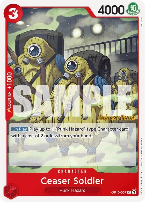 Ceaser Soldier, Royal Blood Release Event Cards OP10-007