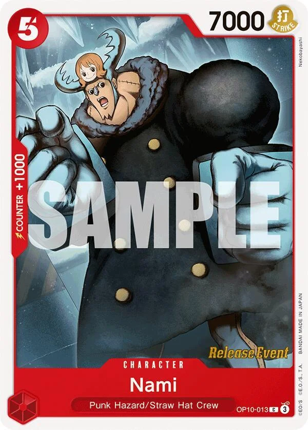 Nami, Royal Blood Release Event Cards OP10-013
