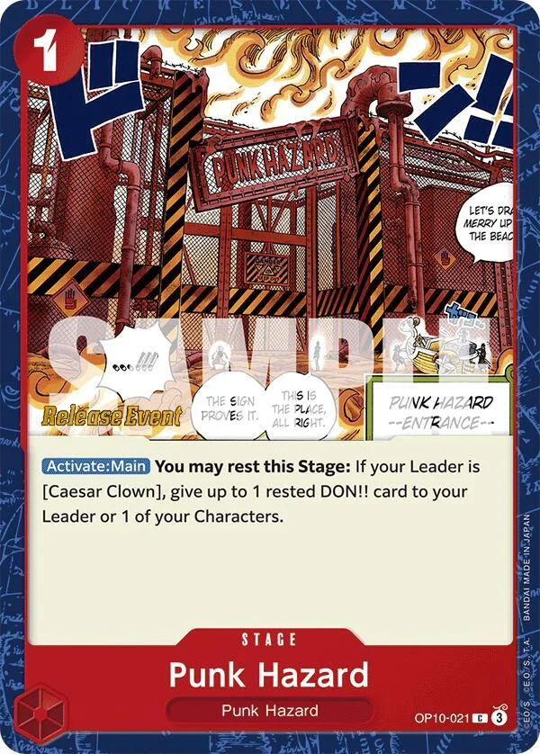 Punk Hazard, Royal Blood Release Event Cards OP10-021