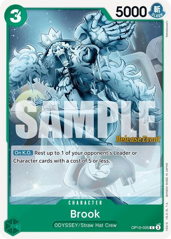 Brook, Royal Blood Release Event Cards OP10-035