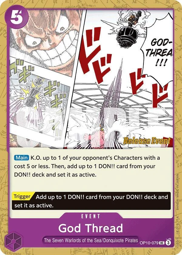 God Thread, Royal Blood Release Event Cards OP10-079