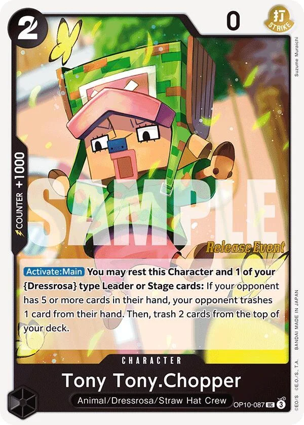 Tony Tony.Chopper, Royal Blood Release Event Cards OP10-087