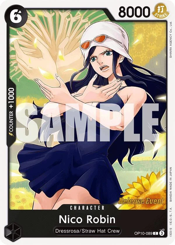 Nico Robin, Royal Blood Release Event Cards OP10-089