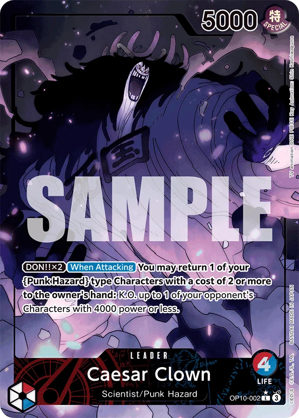 Caesar Clown, Royal Blood OP10-002