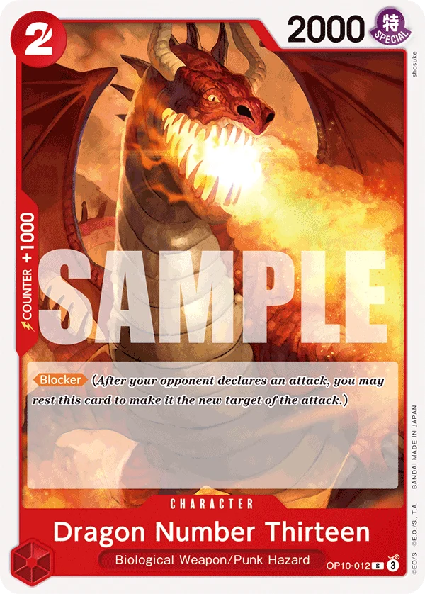Dragon Number Thirteen, Royal Blood OP10-012