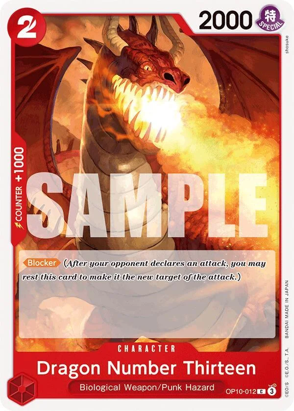 Dragon Number Thirteen, Royal Blood OP10-012