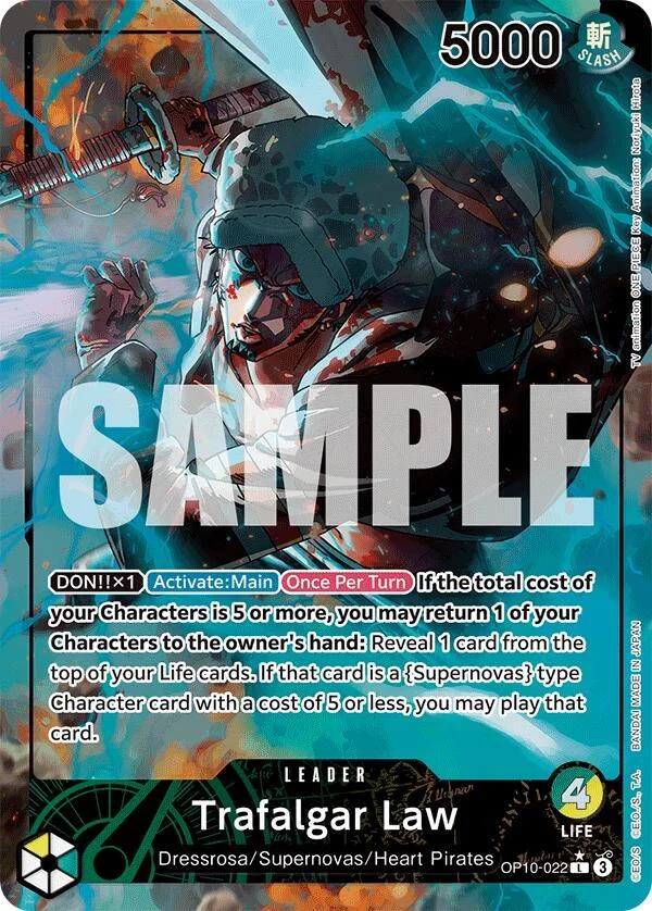 Trafalgar Law, Royal Blood OP10-022