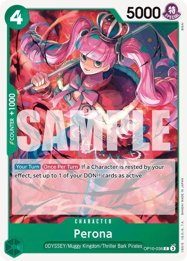 Perona, Royal Blood OP10-036