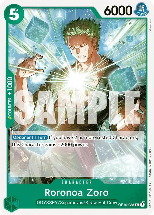 Roronoa Zoro, Royal Blood OP10-038