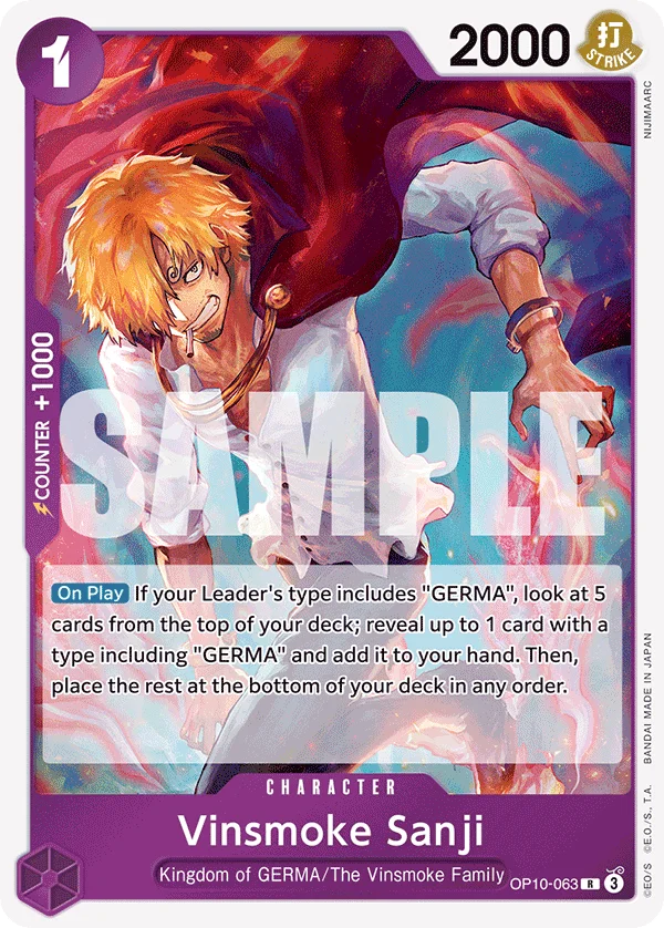 Vinsmoke Sanji, Royal Blood OP10-063