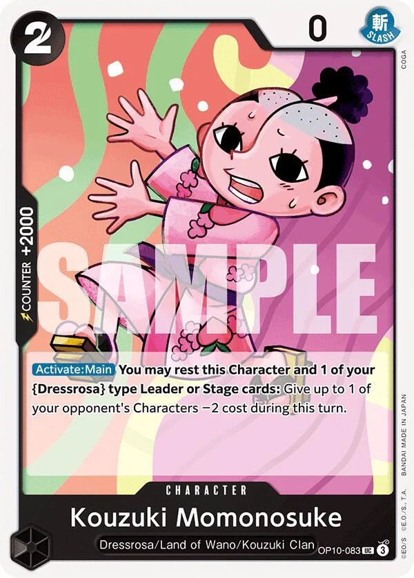 Kouzuki Momonosuke, Royal Blood OP10-083