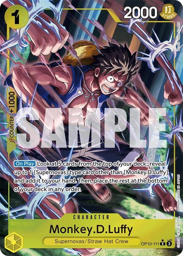 Monkey.D.Luffy, Royal Blood OP10-111