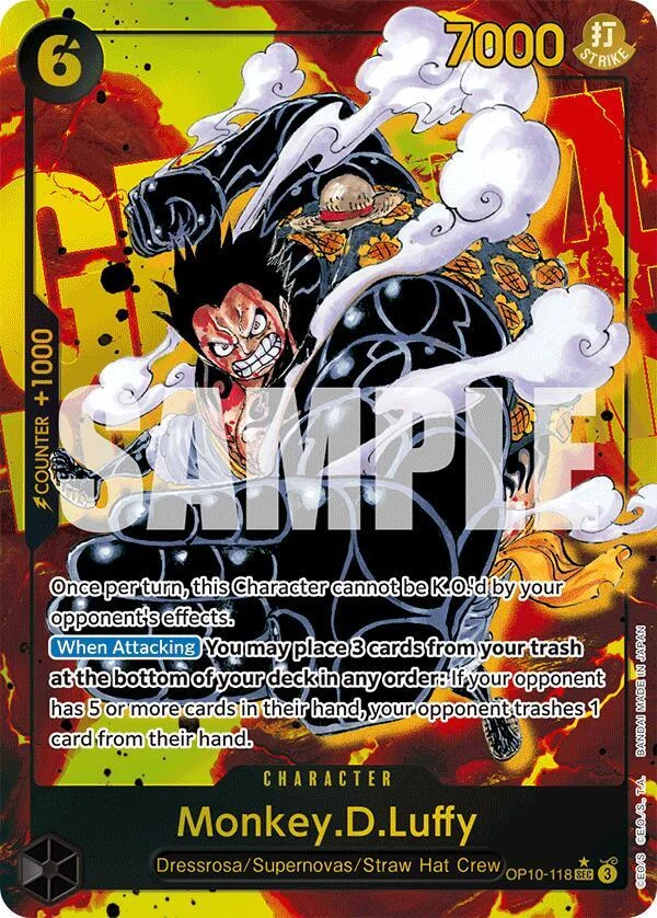 Monkey.D.Luffy, Royal Blood OP10-118