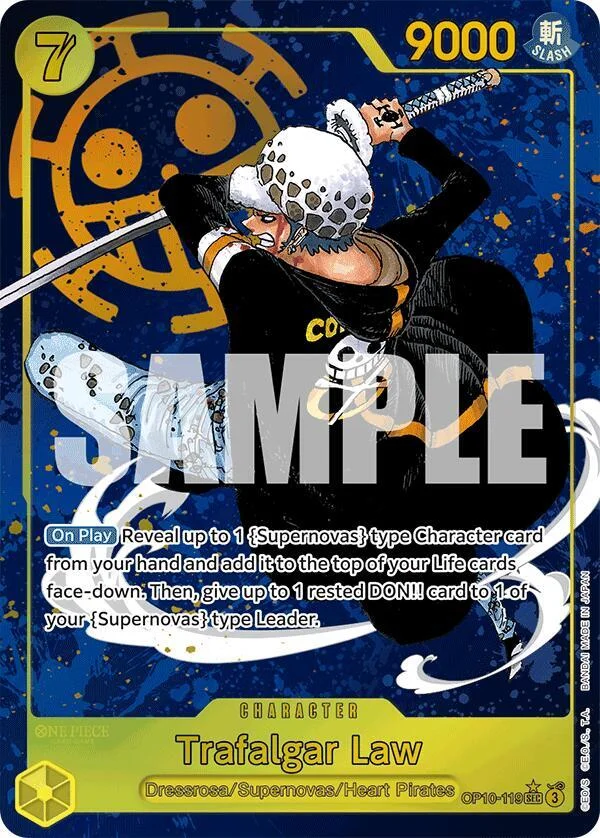 Trafalgar Law, Royal Blood OP10-119