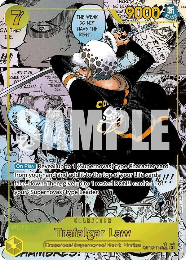 Trafalgar Law, Royal Blood OP10-119