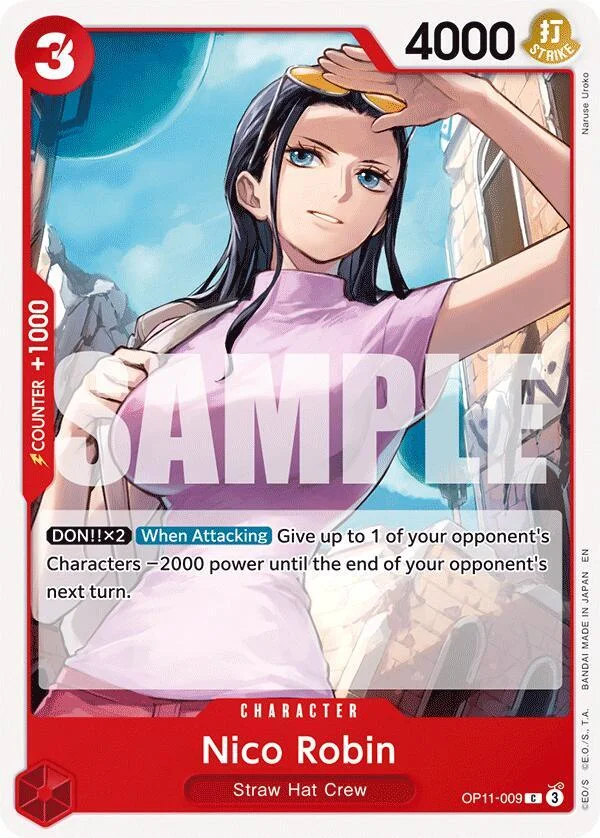 Nico Robin, A Fist of Divine Speed OP11-009
