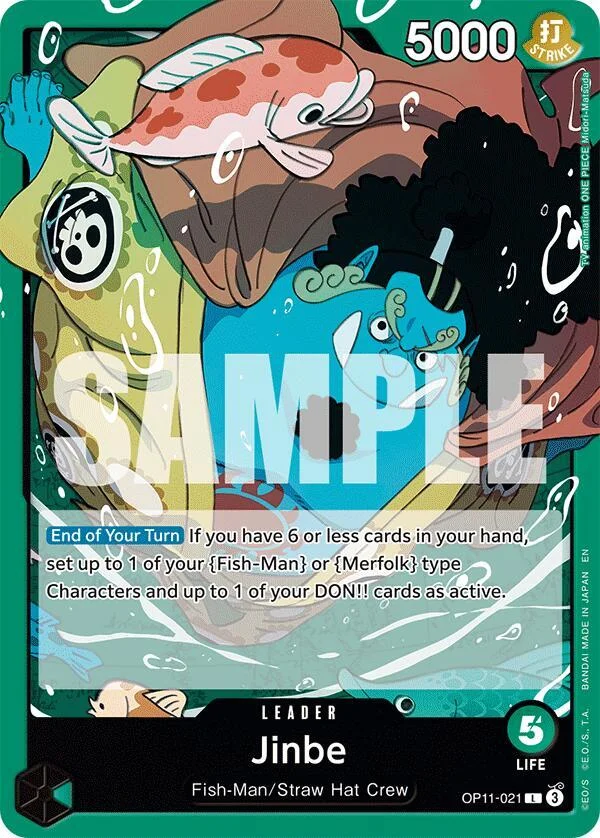 Jinbe, A Fist of Divine Speed OP11-021