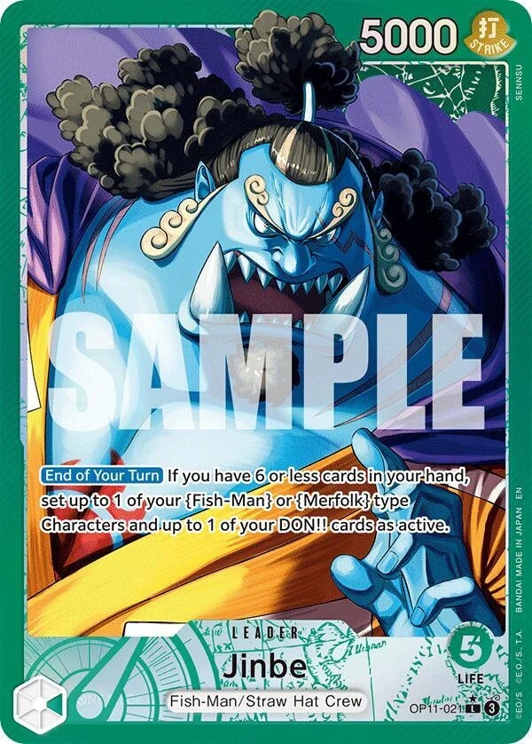 Jinbe, A Fist of Divine Speed OP11-021