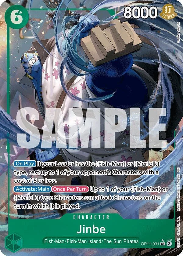 Jinbe, A Fist of Divine Speed OP11-031