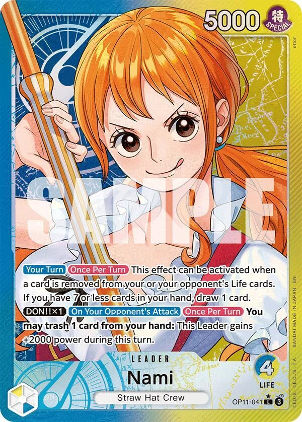 Nami, A Fist of Divine Speed OP11-041