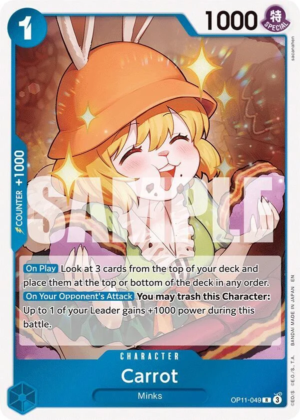 Carrot, A Fist of Divine Speed OP11-049