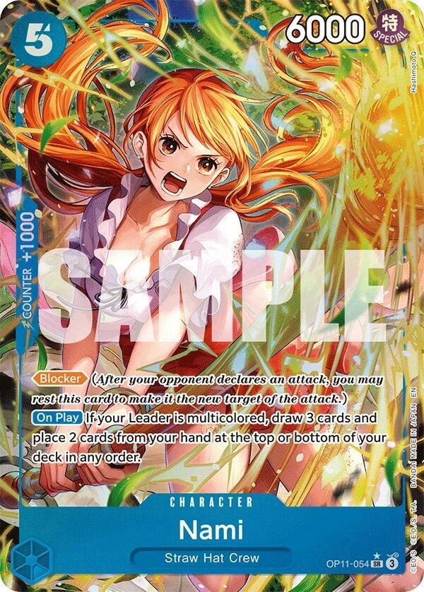 Nami, A Fist of Divine Speed OP11-054