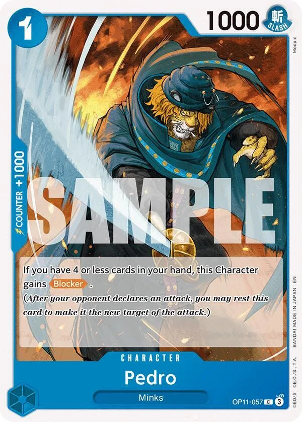 Pedro, A Fist of Divine Speed OP11-057
