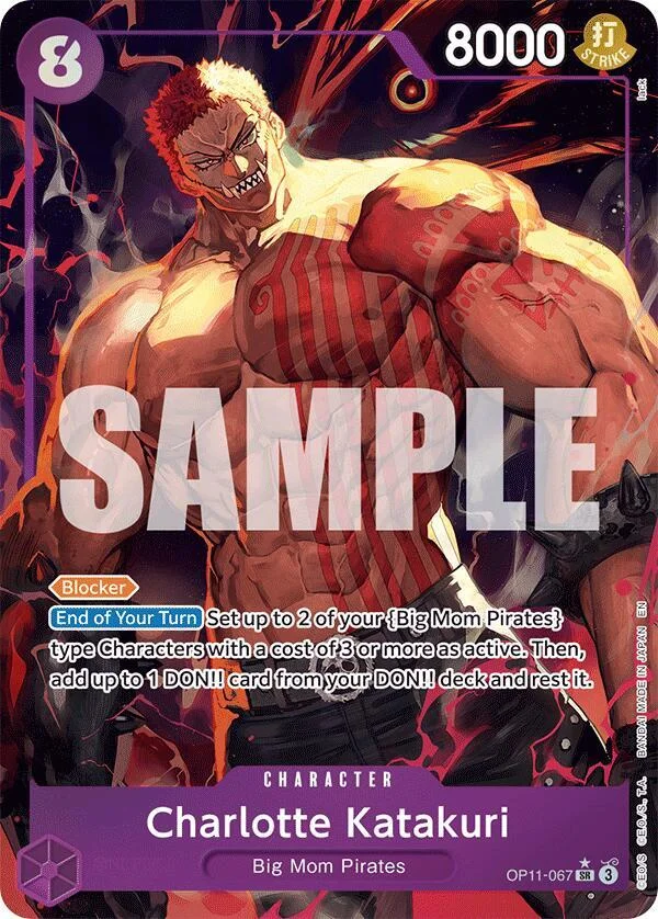 Charlotte Katakuri, A Fist of Divine Speed OP11-067