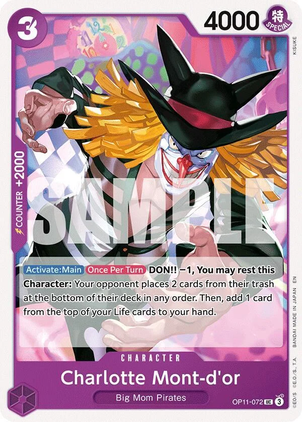 Charlotte Mont-d'or, A Fist of Divine Speed OP11-072