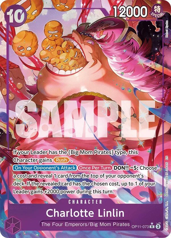Charlotte Linlin, A Fist of Divine Speed OP11-073