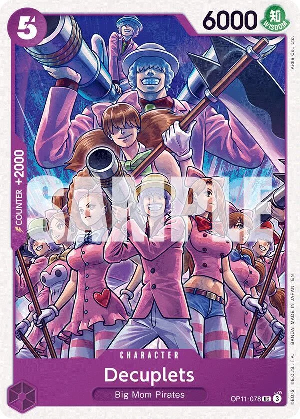 Decuplets, A Fist of Divine Speed OP11-078