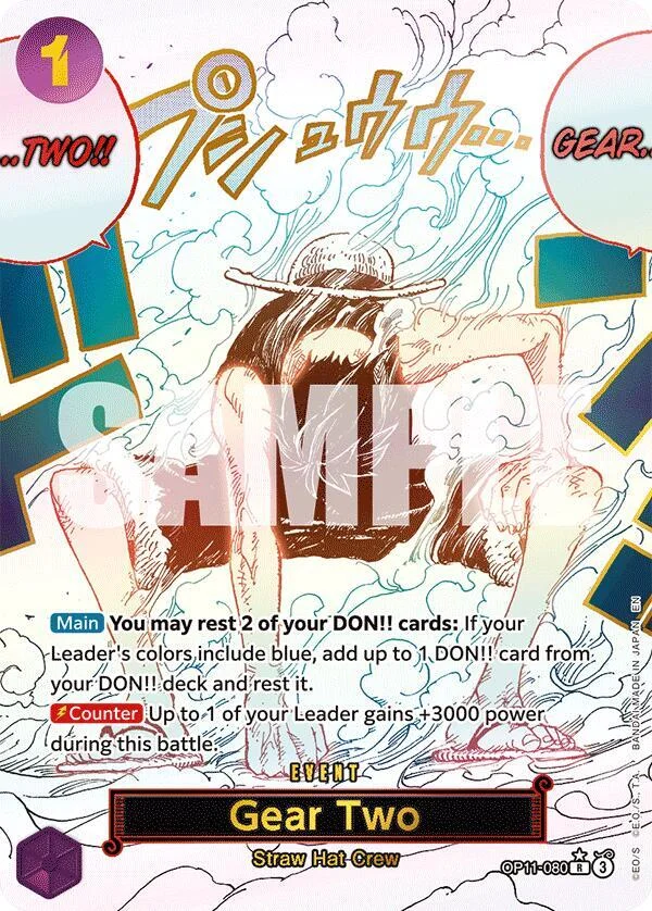 Gear Two, A Fist of Divine Speed OP11-080