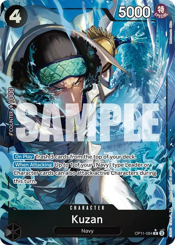Kuzan, A Fist of Divine Speed OP11-084