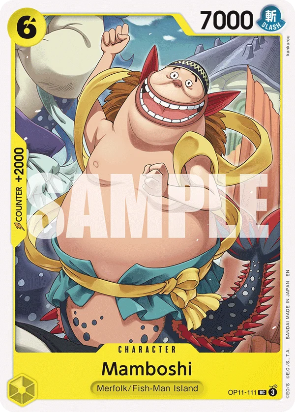 Mamboshi, A Fist of Divine Speed OP11-111