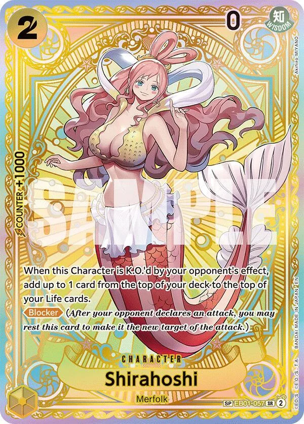 Shirahoshi, A Fist of Divine Speed EB01-057