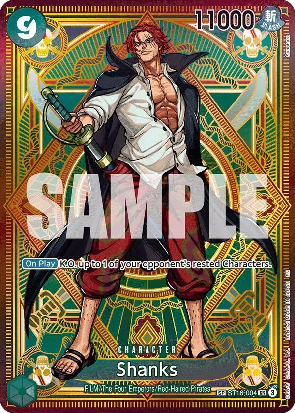 Shanks, A Fist of Divine Speed ST16-004