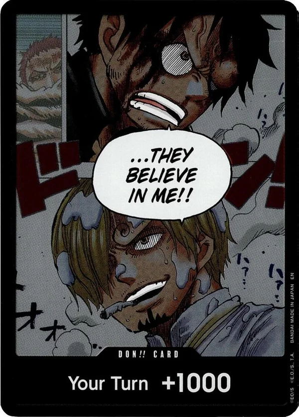 DON!! Card, A Fist of Divine Speed DON!!