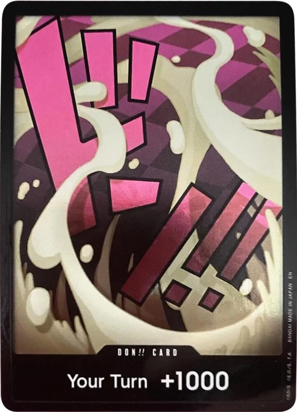 DON!! Card, A Fist of Divine Speed DON!!