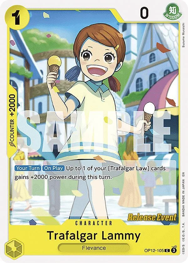 Trafalgar Lammy, Legacy of the Master Release Event Cards OP12-105