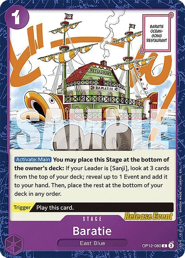 Baratie, Legacy of the Master Release Event Cards OP12-080