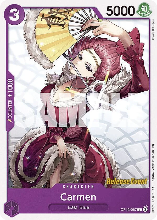 Carmen, Legacy of the Master Release Event Cards OP12-067