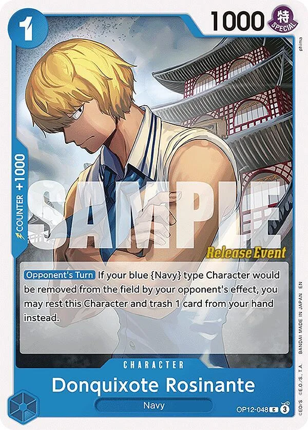 Donquixote Rosinante, Legacy of the Master Release Event Cards OP12-048