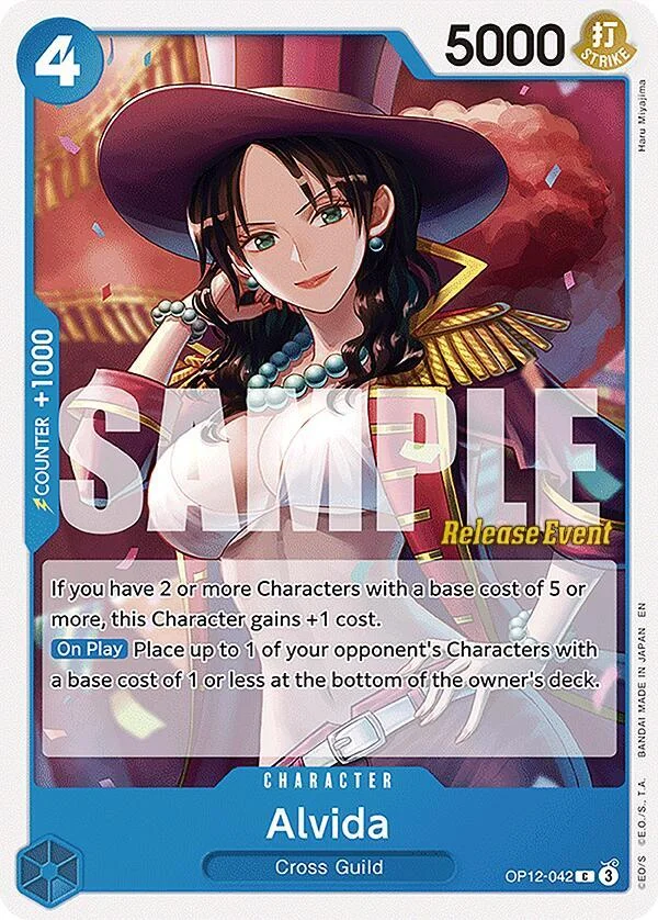 Alvida, Legacy of the Master Release Event Cards OP12-042